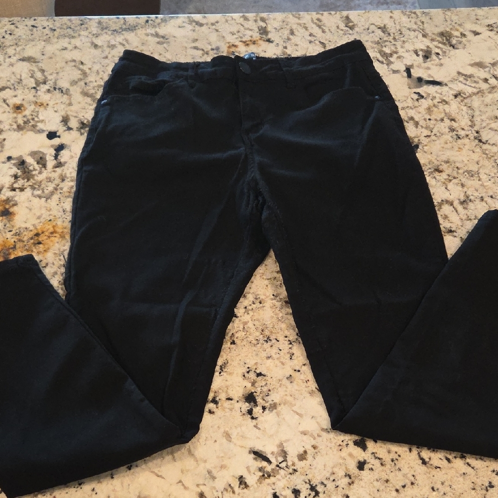 Womens Black Stretch Pants